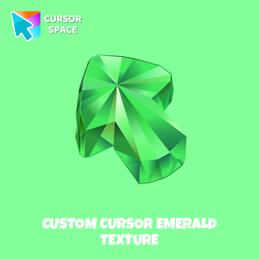 Custom Cursor Emerald Texture