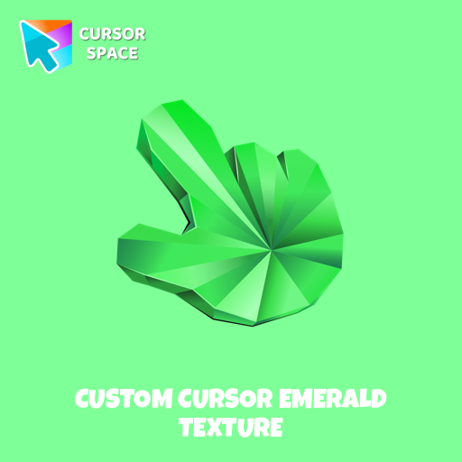 Custom Cursor Emerald Texture